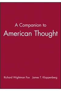 Companion to American Thought
