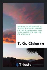 Milton's Areopagitica