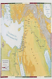 Abingdon Bible Land Map--Ancient Near East Before Exodus