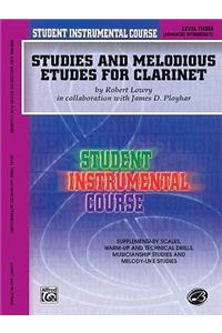 Studies and Melodious Etudes for Clarinet