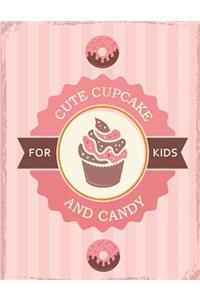 Cute Cupcake and Candy
