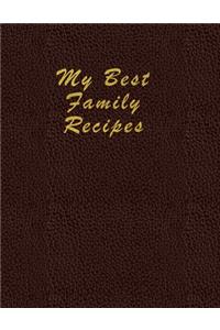 My Best Family Recipes