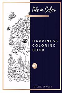 HAPPINESS COLORING BOOK (Book 10)