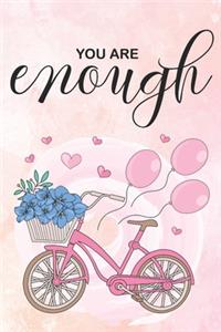 You Are Enough Positivity Journal For Young Girls