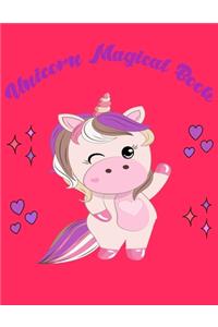 Unicorn Magical Book