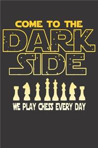Notebook for Chess Lovers and Players DARK SIDE