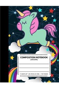 Composition Notebook Unicorn