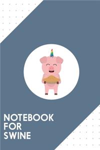 Notebook for Swine