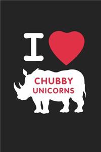 I Heart Chubby Unicorns
