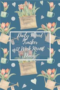 Daily Mood Tracker 12 Week Mood Diary
