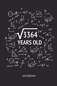 3364 Years Old Notebook