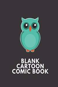 Blank Cartoon Comic Book