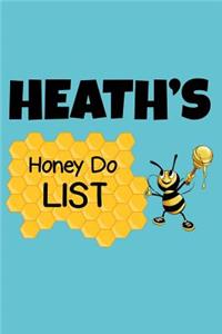 Heath's Honey Do List