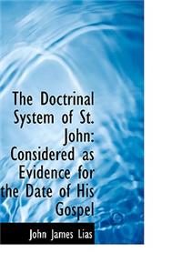 The Doctrinal System of St. John
