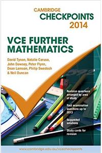 Cambridge Checkpoints VCE Further Mathematics 2014 and Quiz Me More