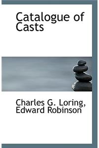 Catalogue of Casts