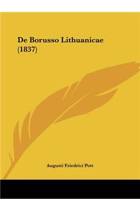 De Borusso Lithuanicae (1837)