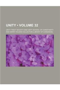 Unity (Volume 32)