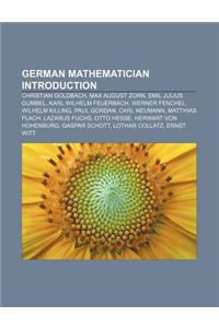 German Mathematician Introduction
