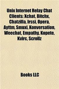 Unix Internet Relay Chat Clients