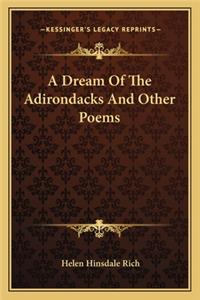 Dream of the Adirondacks and Other Poems