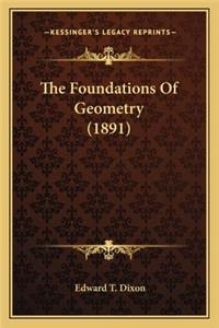 Foundations of Geometry (1891)