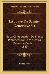 L'Abbaye De Sainte-Genevieve V1