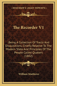 The Recorder V1