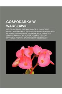 Gospodarka W Warszawie