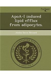 Apoa-I Induced Lipid Efflux from Adipocytes
