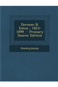 Dorman B. Eaton