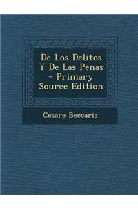 de Los Delitos y de Las Penas