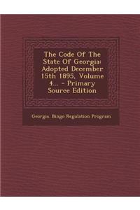 The Code of the State of Georgia
