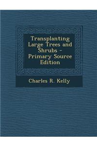 Transplanting Large Trees and Shrubs