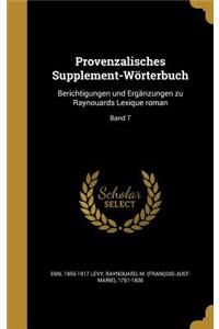 Provenzalisches Supplement-Wörterbuch