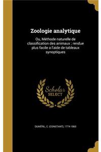 Zoologie Analytique