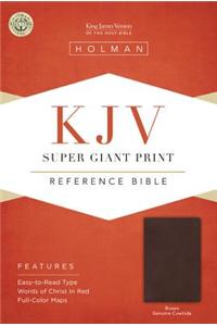 Super Giant Print Reference Bible-KJV