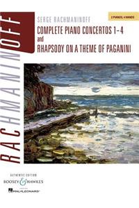 Rachmaninoff: Complete Piano Concertos 1-4 and Rhapsody on a Theme of Paganini, Authentic Edition