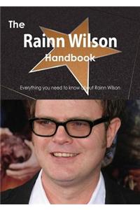 The Rainn Wilson Handbook - Everything You Need to Know about Rainn Wilson