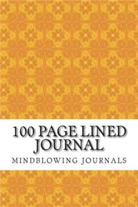 100 Page Lined Journal