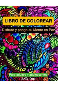 Libro de colorear para adultos y adolescentes