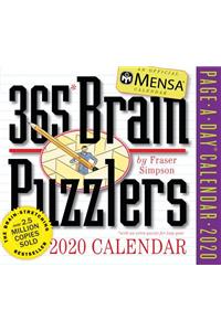 Mensa 365 Brain Puzzlers Page-A-Day Calendar 2020