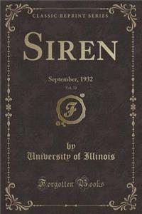 Siren, Vol. 33