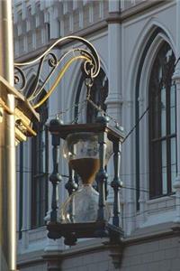 Decorative Sand Clock in Riga Latvia Journal