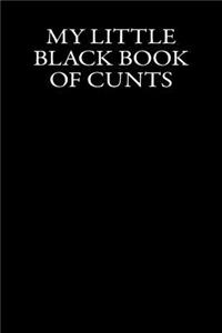 My Little Black Book of Cunts
