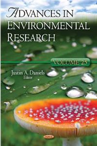 Advances in Environmental Research