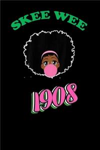 Skee Wee 1908 Alpha Kappa Sorority Gifts