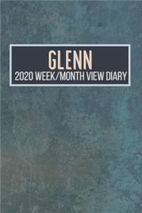 GLENN 2020 Week/Month View Diary