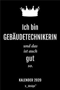Kalender 2020 für Gebäudetechniker / Gebäudetechnikerin