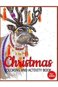 Christmas Coloring and Activity Book for Kids